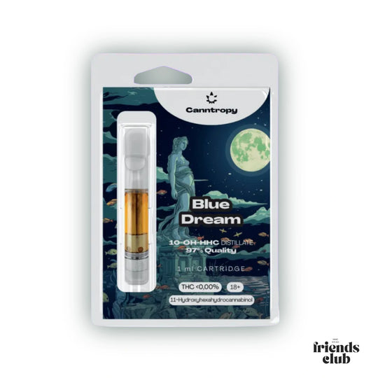 10 OH Kartusche Blue Dream 97% 1ml-HHCFriends