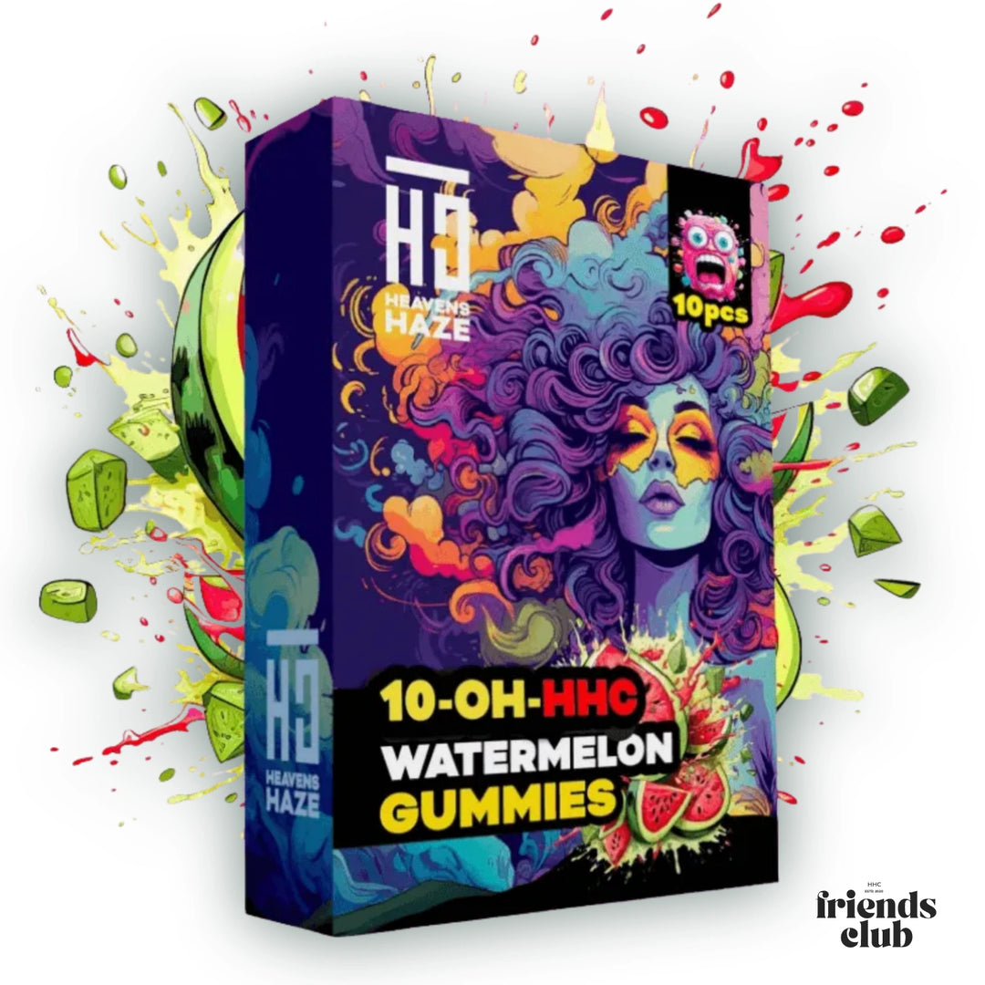 10-OH Gummies Wassermelone 10 Stück-HHCFriends