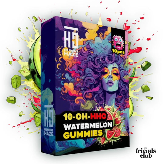 10-OH Gummies Wassermelone 10 Stück-HHCFriends