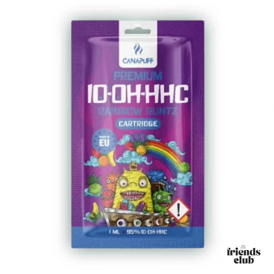 10-OH Kartusche Rainbow Runtz 95% 1ml-HHCFriends