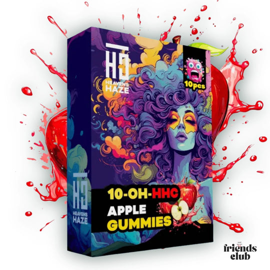 10-OH Gummies Apfel 10 Stück-HHCFriends