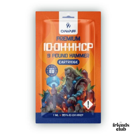 10-OH-P Kartusche 9 Pound Hammer 95% 1ml-HHCFriends