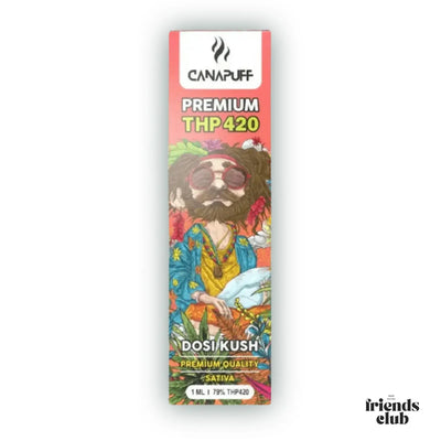 THP420 Vape Dosi Kush 79% 1ml