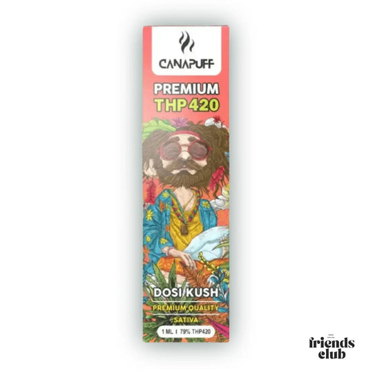 THP420 Vape - Dosi Kush 79% 1ml-HHCFriends