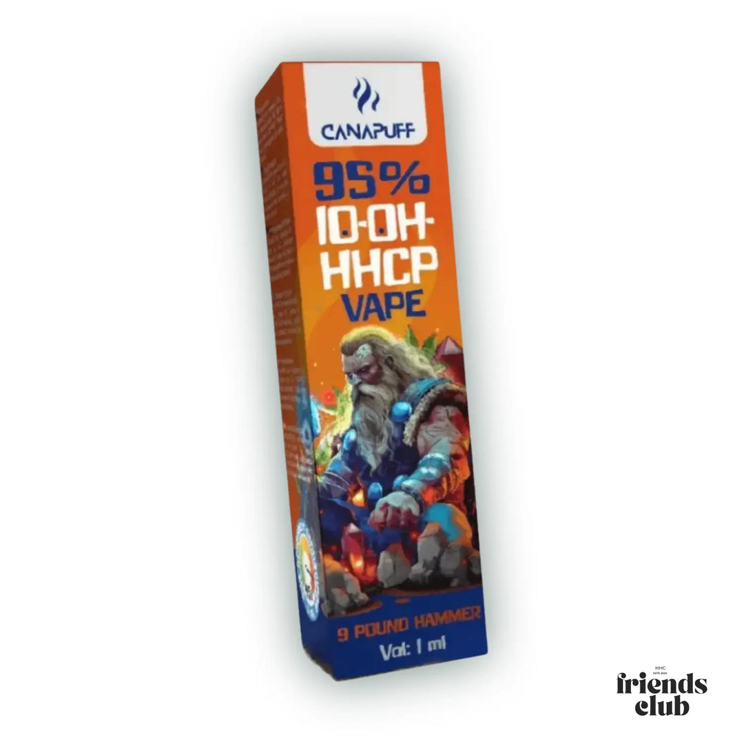 10-OH-P Vape 9 Pound Hammer 95% 1ml-HHCFriends