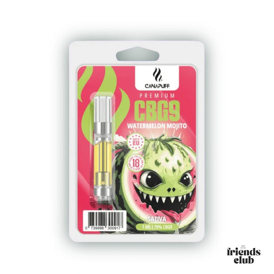 CBG9 Kartusche Watermelon Mojito 79% 1ml-HHCFriends