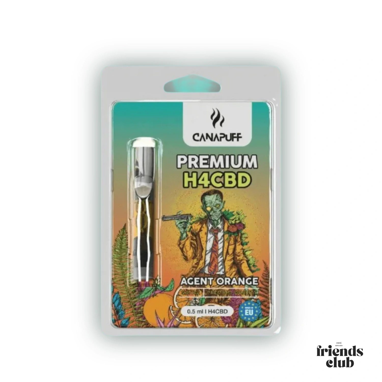H4CBD Kartusche Agent Orange 1ml-HHCFriends