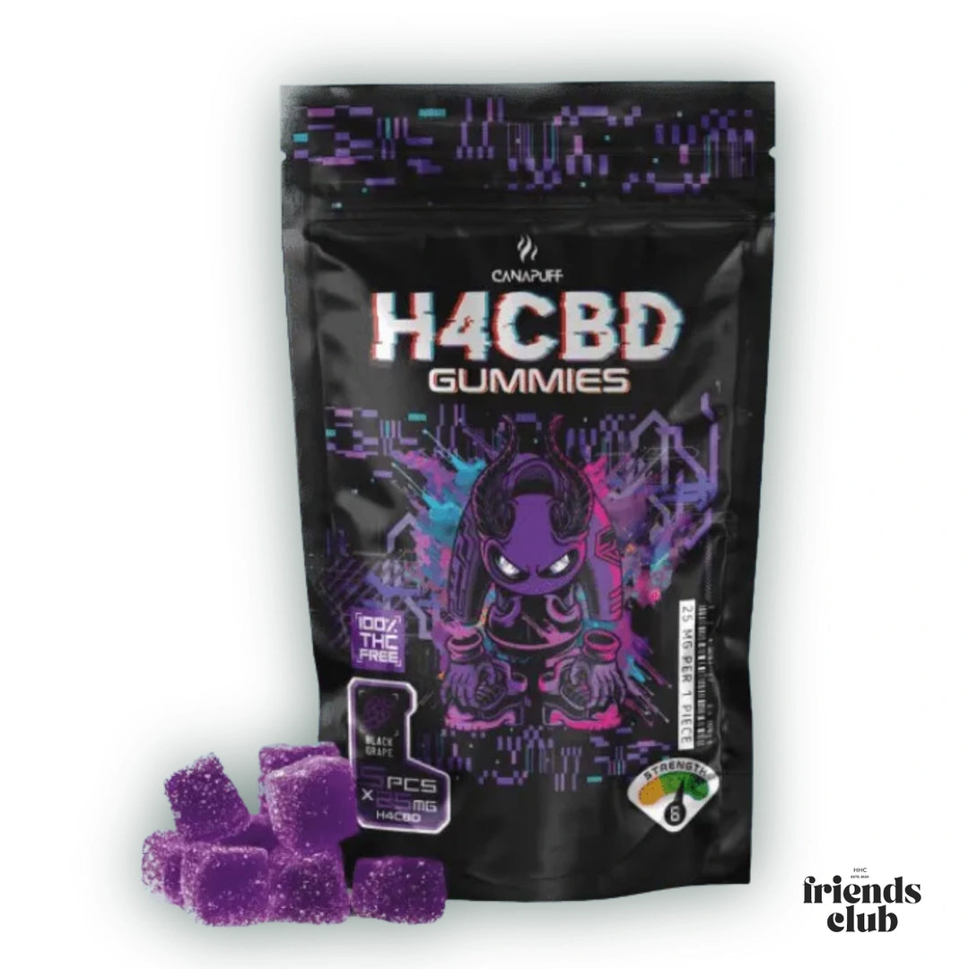 H4CBD Gummibärchen - Black Grape-HHCFriends