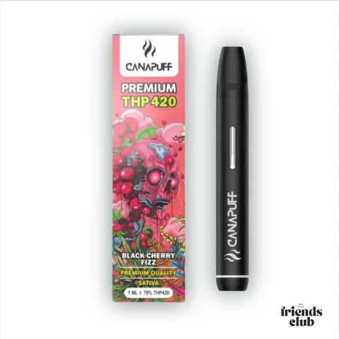 THP420 Vape - Black Cherry Fizz 79% 1ml