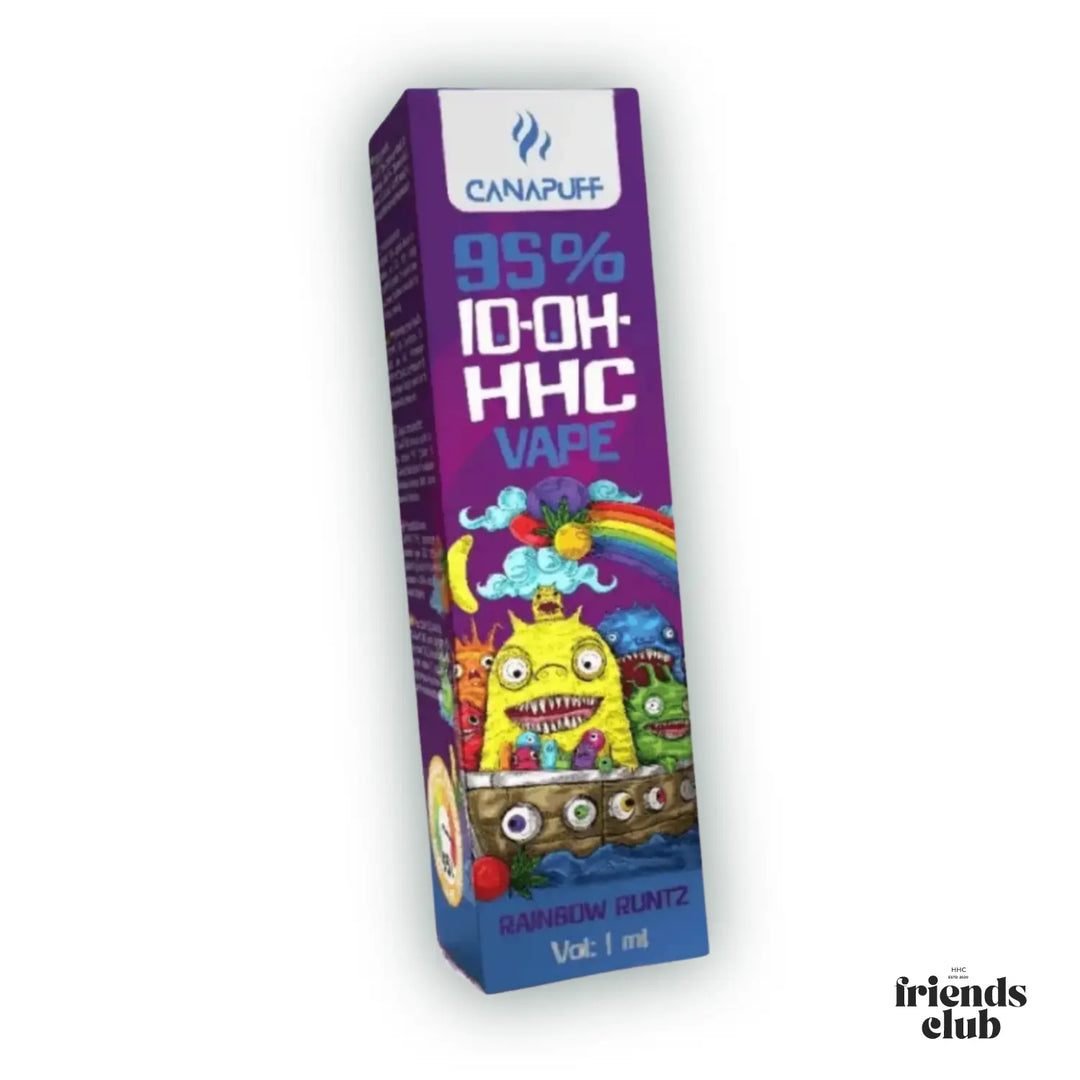 10-OH Vape Rainbow Runtz 95% 1ml-HHCFriends