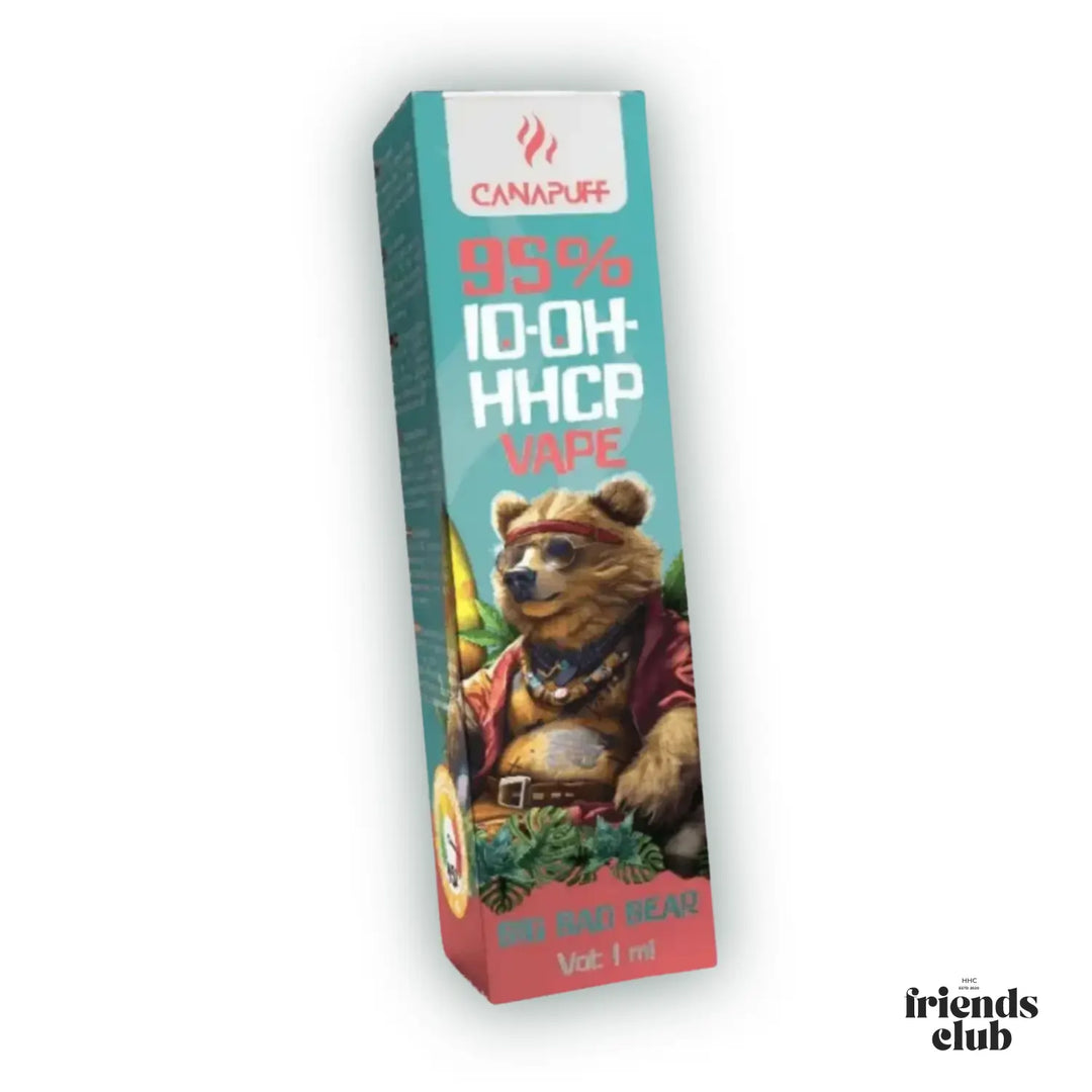 10-OH-P Vape Big Bad Bear 95% 1ml-HHCFriends
