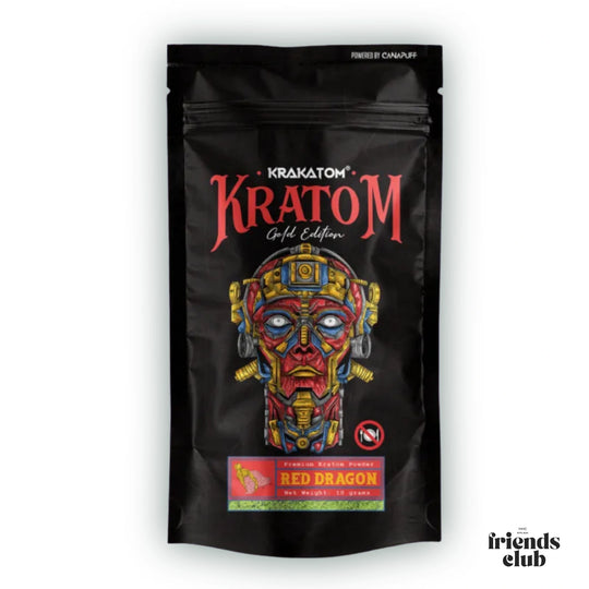 Kratom Powder Red Dragon - Gold Edition-HHCFriends