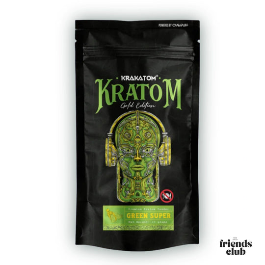 Kratom Powder Green Super - Gold Edition-HHCFriends