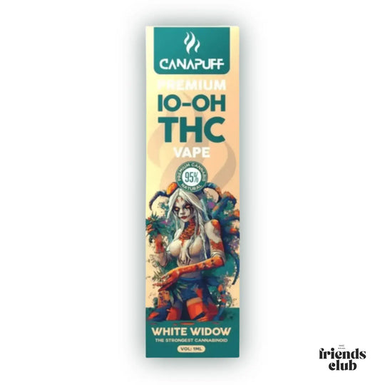 10-OH-T Vape White Widow 95% 1ml-HHCFriends