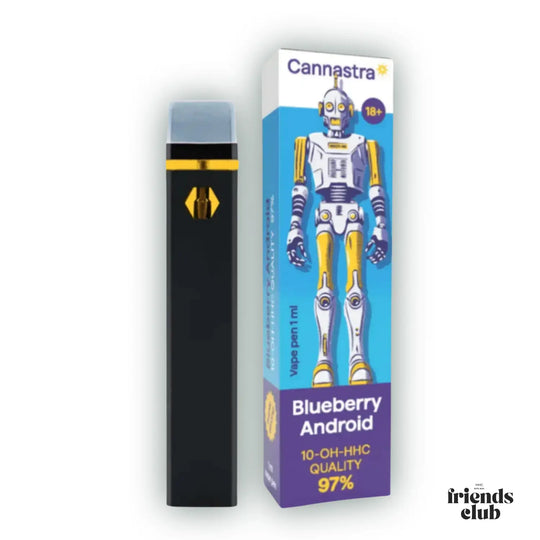 10-OH Vape Blueberry Android 97% 1ml-HHCFriends