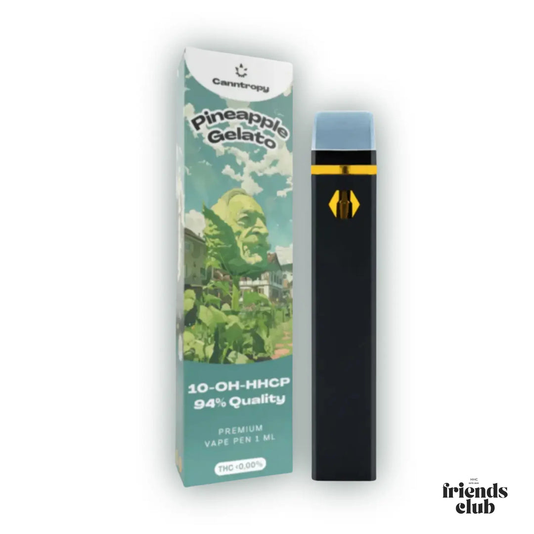 10-OH-P Vape Pen Pineapple Gelato 94% 1ml-HHCFriends