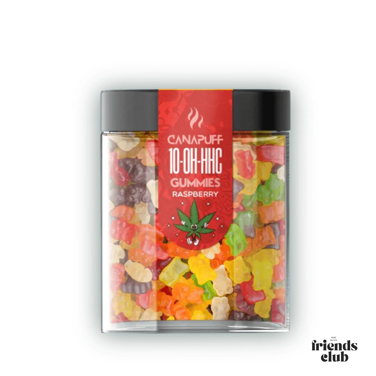 10-OH Gummies Raspberry 10 Stück-HHCFriends
