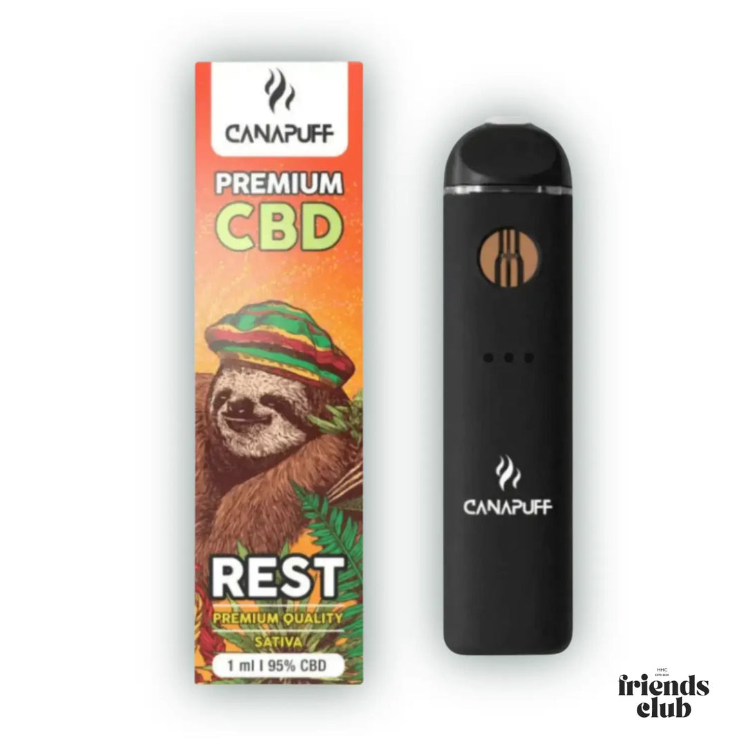 CBD Vape REST 95% 1ml-HHCFriends