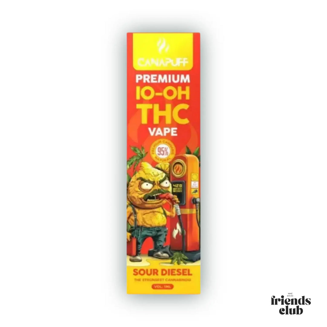 10-OH-T Vape Sour Diesel 95% 1ml-HHCFriends