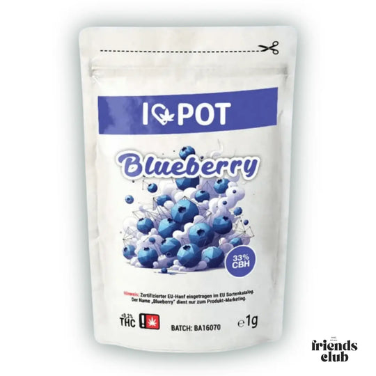 CBH Blüten Blueberry 33% I♥Pot-HHCFriends