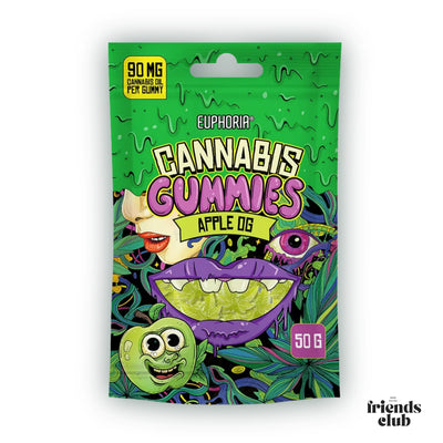 Euphoria Aroma Gummies Apfel OG 50g
