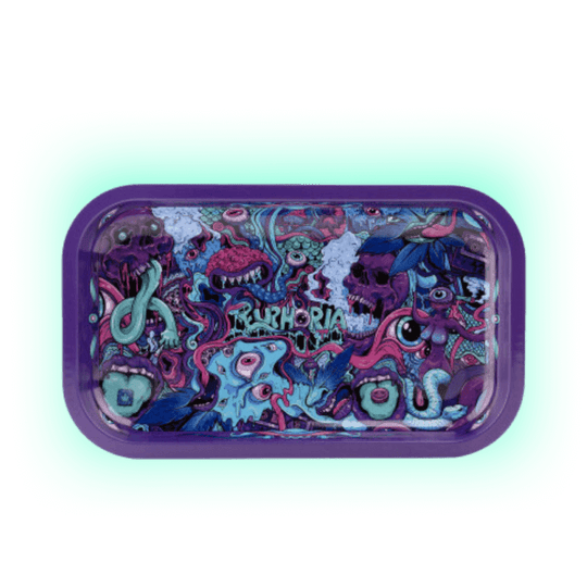 Euphoria Metal Rolling Tray Psychedelic - 270 x 160 mm