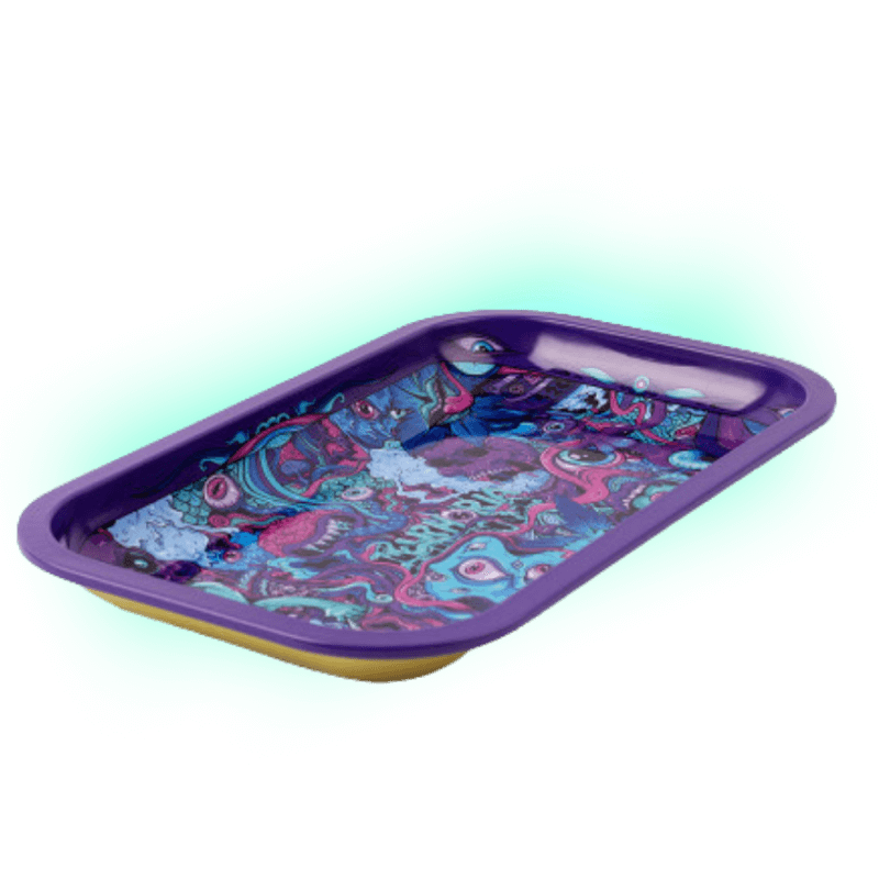 Euphoria Metal Rolling Tray Psychedelic - 270 x 160 mm