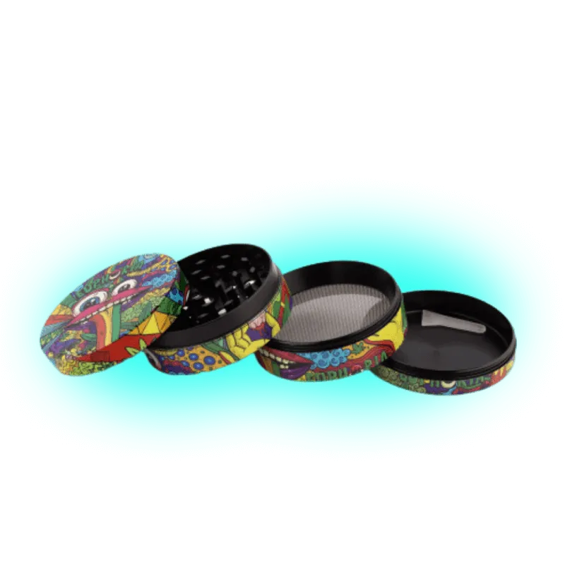 Euphoria Metal Grinders Vibrant 63 mm 4teilig HHCFriends