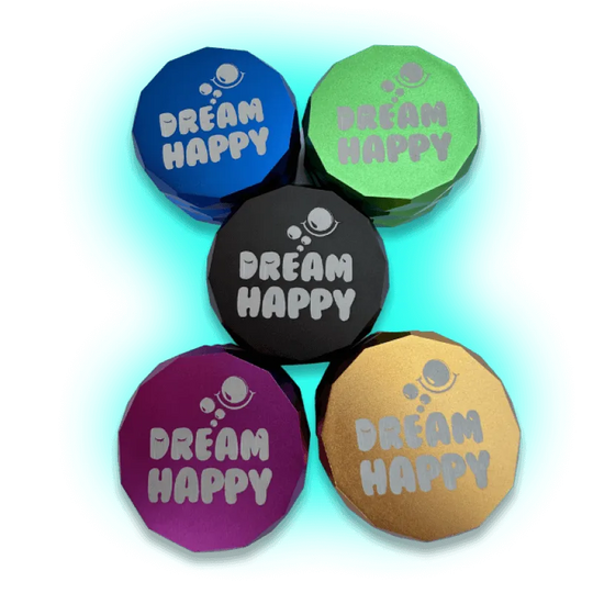 Pyramid Grinder (für HHC Blüten) - 4-teilig - Ø63mm-HHCFriends