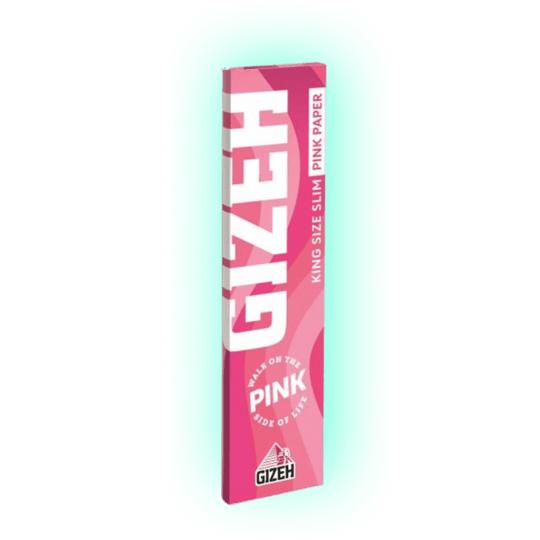 Papers GIZEH Pink King Size Slim Extra Fine