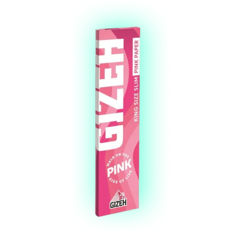 Papers GIZEH Pink King Size Slim Extra Fine-HHCFriends