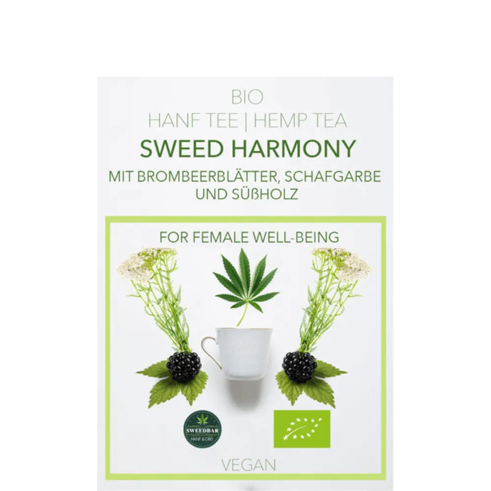 Bio Hanftee Sweed Harmony 30g Vegan HHCFriends
