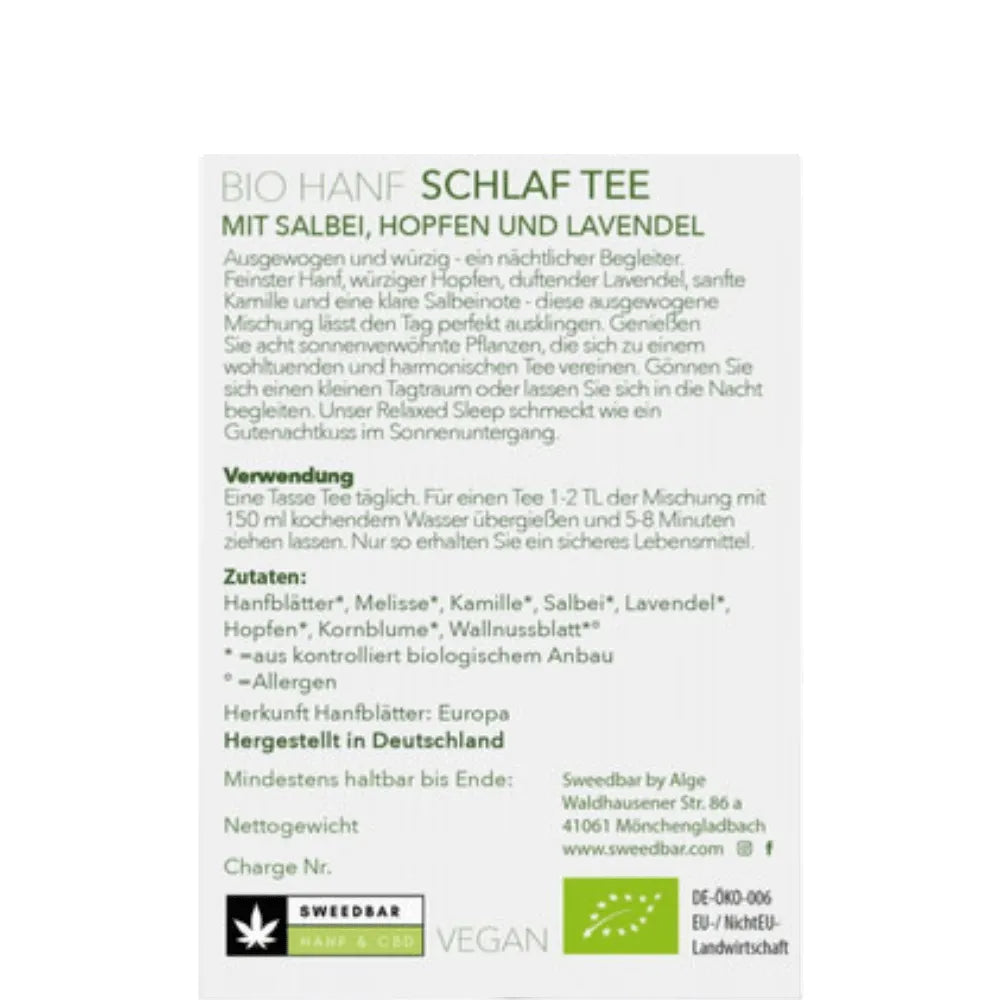 Bio Hanftee Sweed Dreams 30g HHCFriends