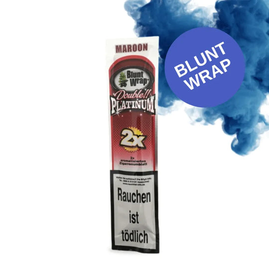 Blunt Wrap Maroon - Wet Cherry - Double Platinum-HHCFriends