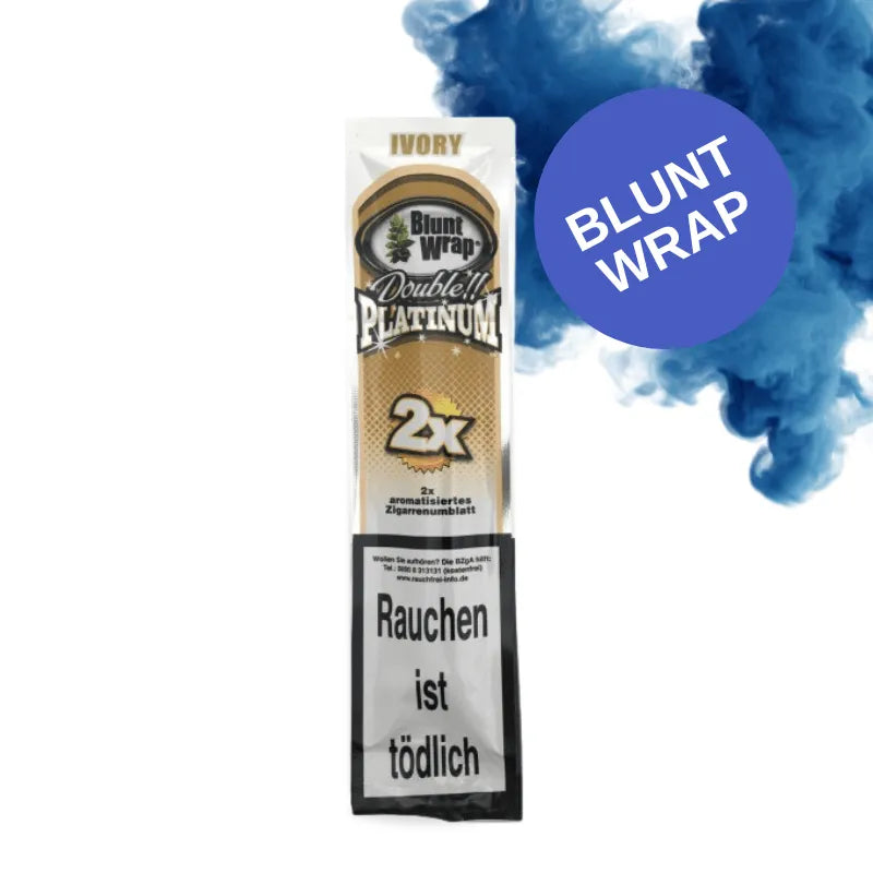 Blunt Wrap Ivory - French Vanilla - Double Platinum-HHCFriends
