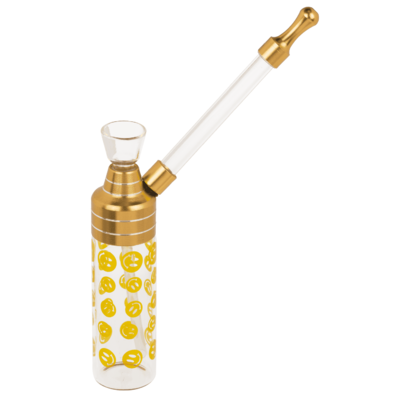 Klassische Bong 12 cm mit Mundstück