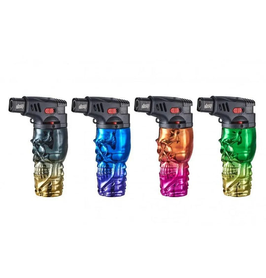 Feuerzeug Skull mit Jetflame-HHCFriends