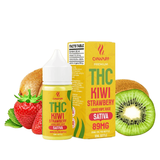 THC Liquid Kiwi Strawberry 89mg 30ml