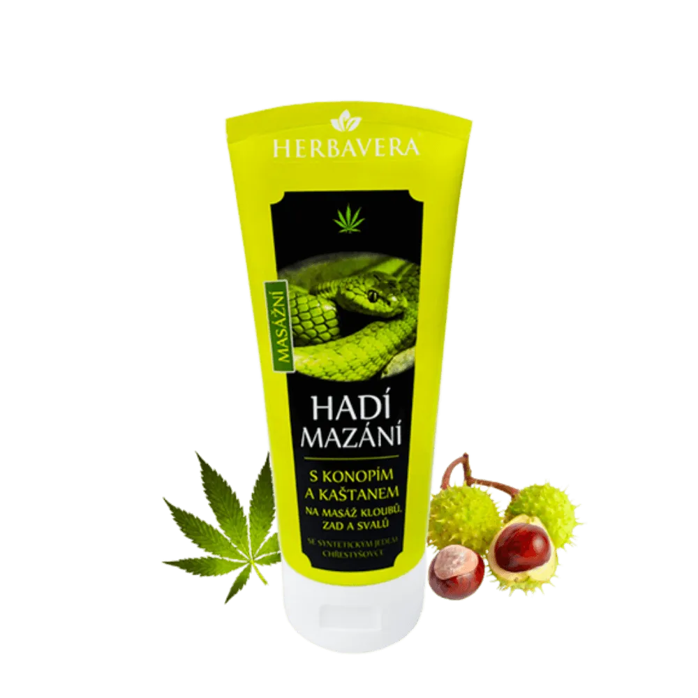 Schlangenöl mit Hanf und Kastanie - 200 ml Herbavera-HHCFriends