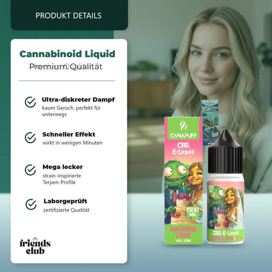 CBG Liquid „Wedding Cake“ 10ml-Smagro GmbH
