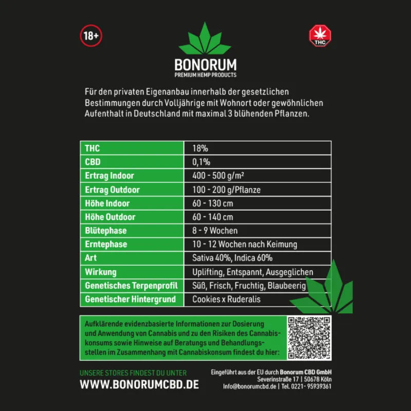 Cookies Samen THC 🌱 HHCFriends