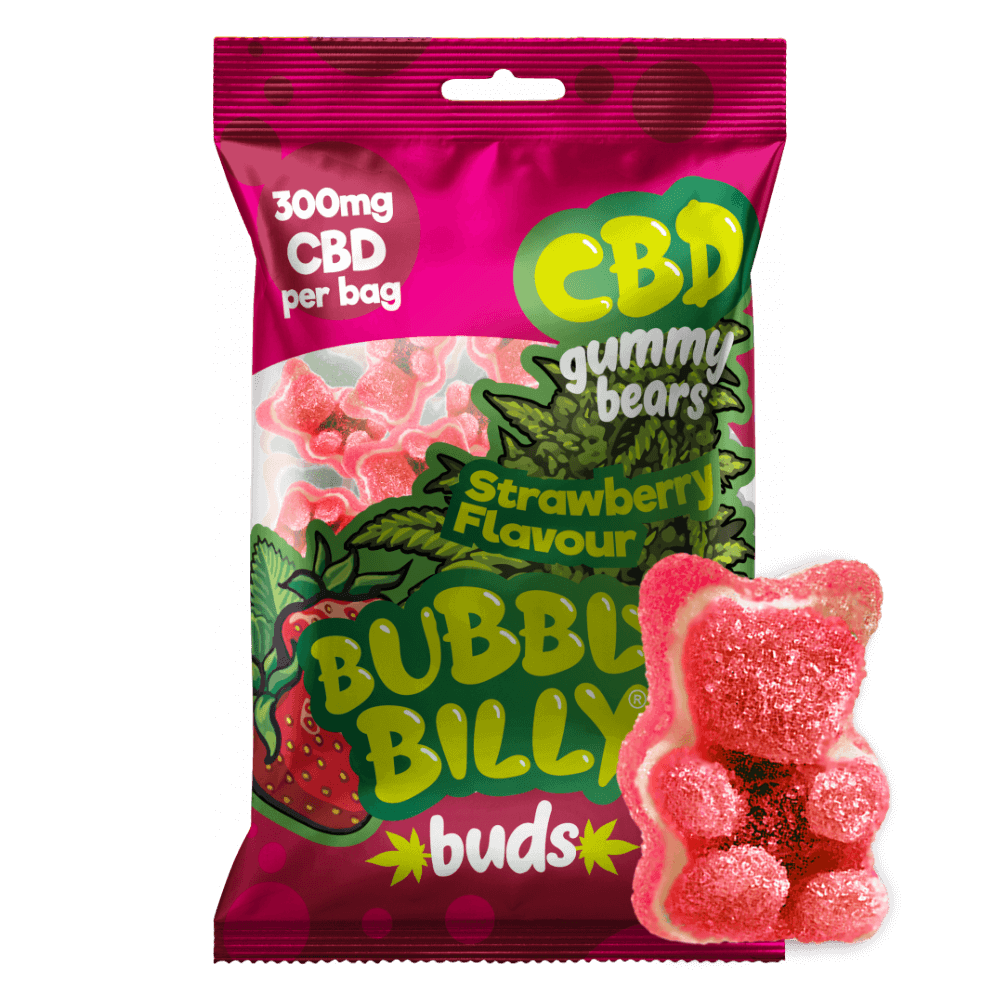 CBD-Gummibärchen - Bubbly Billy Buds (300 mg)