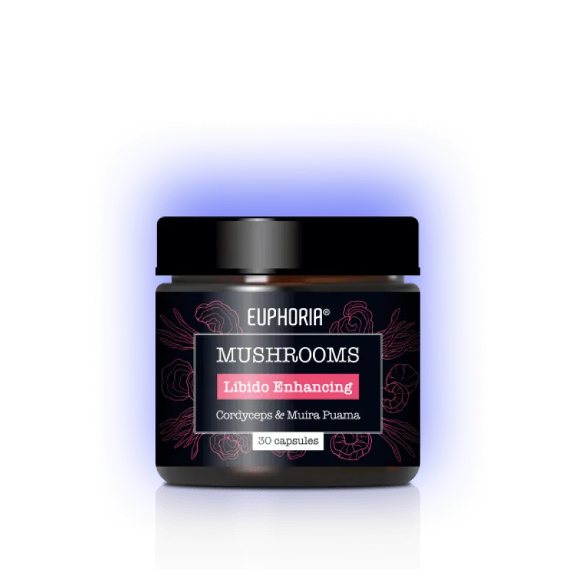 Euphoria Mushrooms Libido Enhancing Blend 30 Kapseln-HHCFriends