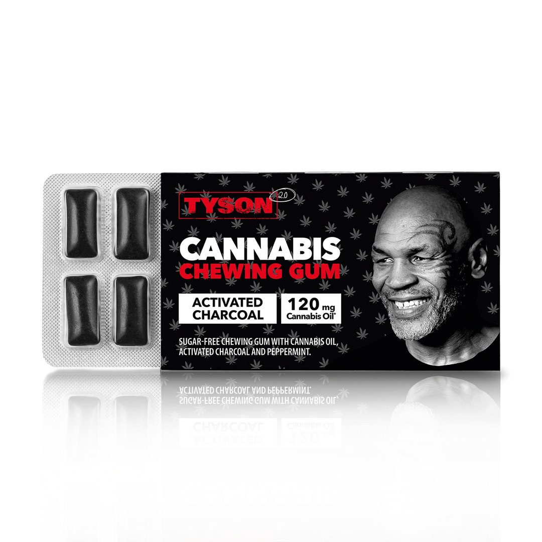 Tyson 2.0 Cannabis Kaugummi mit Aktivkohle-HHCFriends