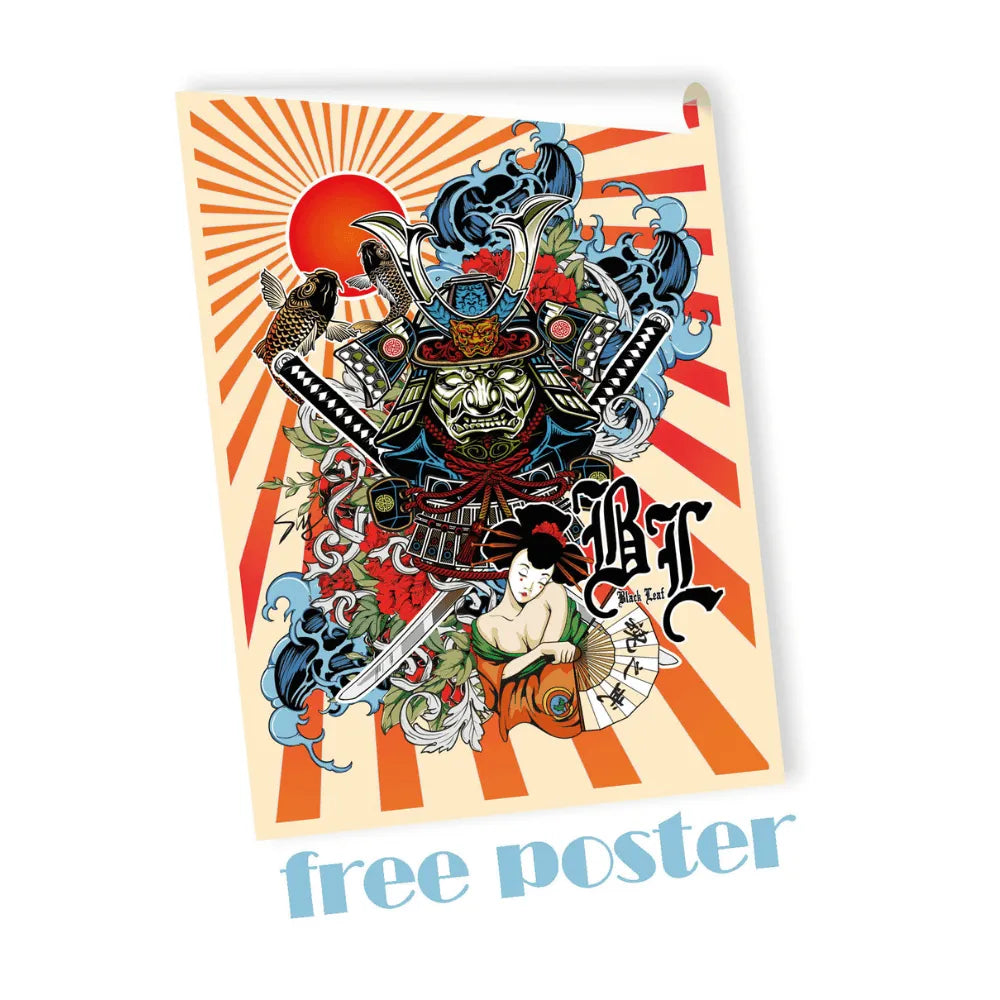 Kofferbong Perko RONIN + GEISHA Black Leaf® HHCFriends