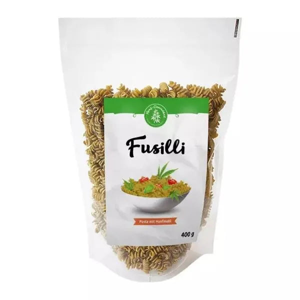 Hanfnudeln – Fusilli 400 g-HHCFriends