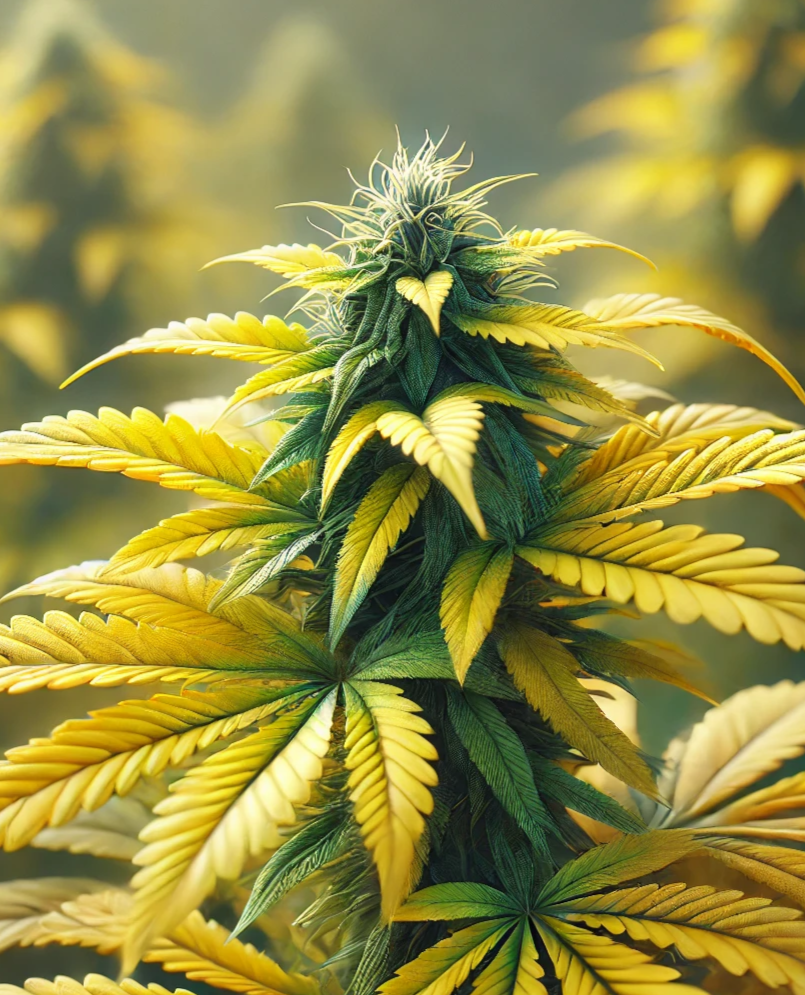 Cannabis Gelbe Blätter richtig deuten & handeln