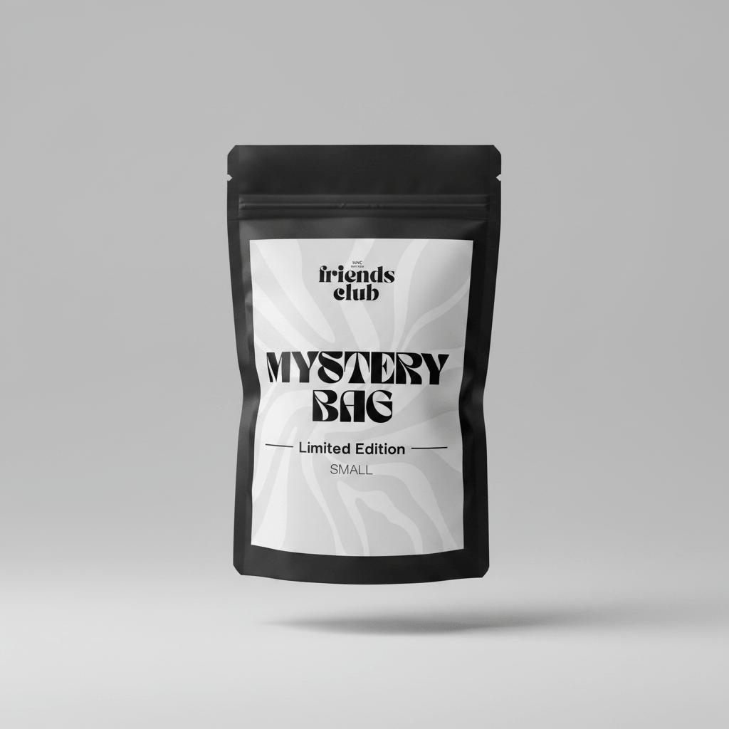 FriendsClub Mystery Bag Small – Überraschungsbox mit Blüten, Vapes und Zubehör