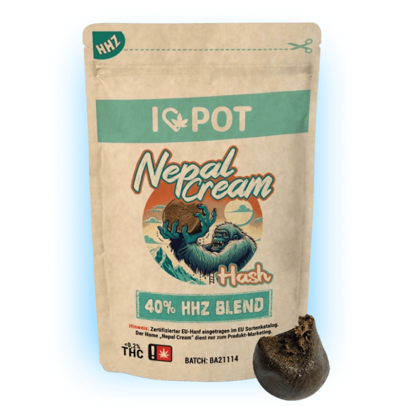 HHZ Hash Nepal Cream 40%