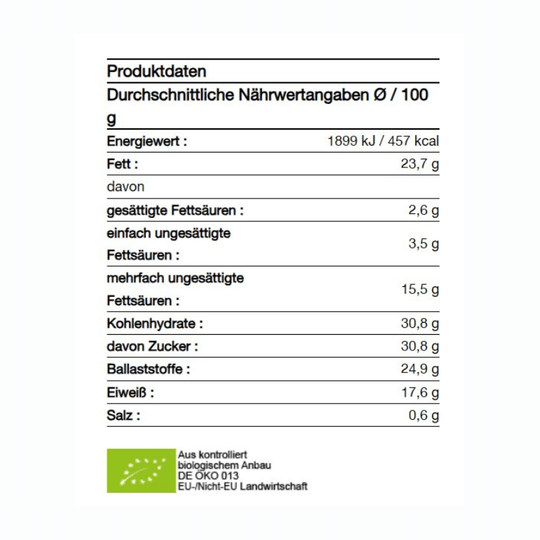 Knabberhanf Cappuccino 100g